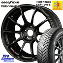 グッドイヤー ベクター Vector 4Seasons Hybrid オールシーズンタイヤ 195/50R16 RAYS 【欠品次回9~10月】 ZE40 レイズ ボルクレーシング ホイール 鍛造 16インチ 16 X 7.0J +36 4穴 100