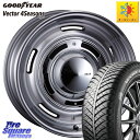グッドイヤー ベクター Vector 4Seasons Hybrid オールシーズンタイヤ 205/65R16 CRIMSON ディーン クロスカントリー グレ...