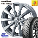 グッドイヤー ベクター Vector 4Seasons Hybrid オールシーズンタイヤ 205/50R17 WEDS ジョーカースピリッツ ホイール 17 ...