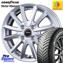 グッドイヤー ベクター Vector 4Seasons Hybrid オールシーズンタイヤ 205/55R16 KOSEI クレイシズVS6 QRA601Sホイール 16 X 6.0J +50 4穴 100