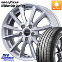 KOSEI クレイシズVS6 QRA810ST 平座仕様(トヨタ車専用) 18 X 7.5J +38 5穴 114.3 グッドイヤー EffcientGrip Comfort サマータイヤ 235/45R18