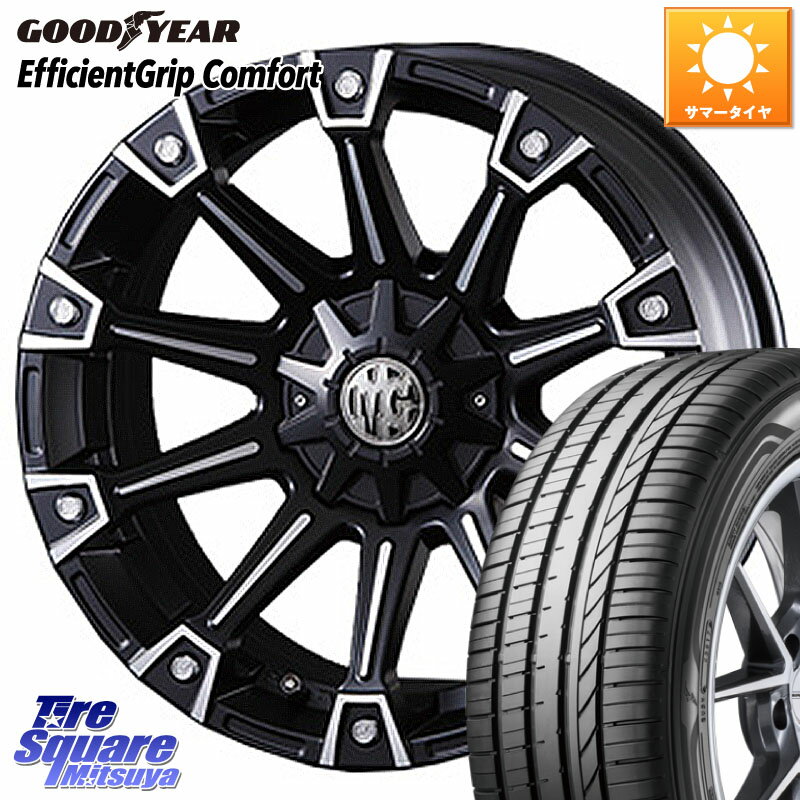 CRIMSON クリムソン MONSTER モンスター ホイール 20インチ 20 X 8.5J(US) +35 5穴 114.3 グッドイヤー EffcientGrip Comfort サマータイヤ 245/35R20