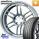 KYOHO ENKEI エンケイ Racing RPF1 SILVER ホイール 17 X 8.0J(86 Brembo) +35 5穴 100 グッドイヤー EffcientGrip Comfort サマータイヤ 225/45R17