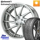 WORK GNOSIS CVS O Disk 20インチ 2ピース 20 X 8.5J +50 5穴 114.3 コンチネンタル エクストリームコンタクト ExtremeContact DWS06 PLUS 245/40R20 E52エルグランド SK系フォレスター