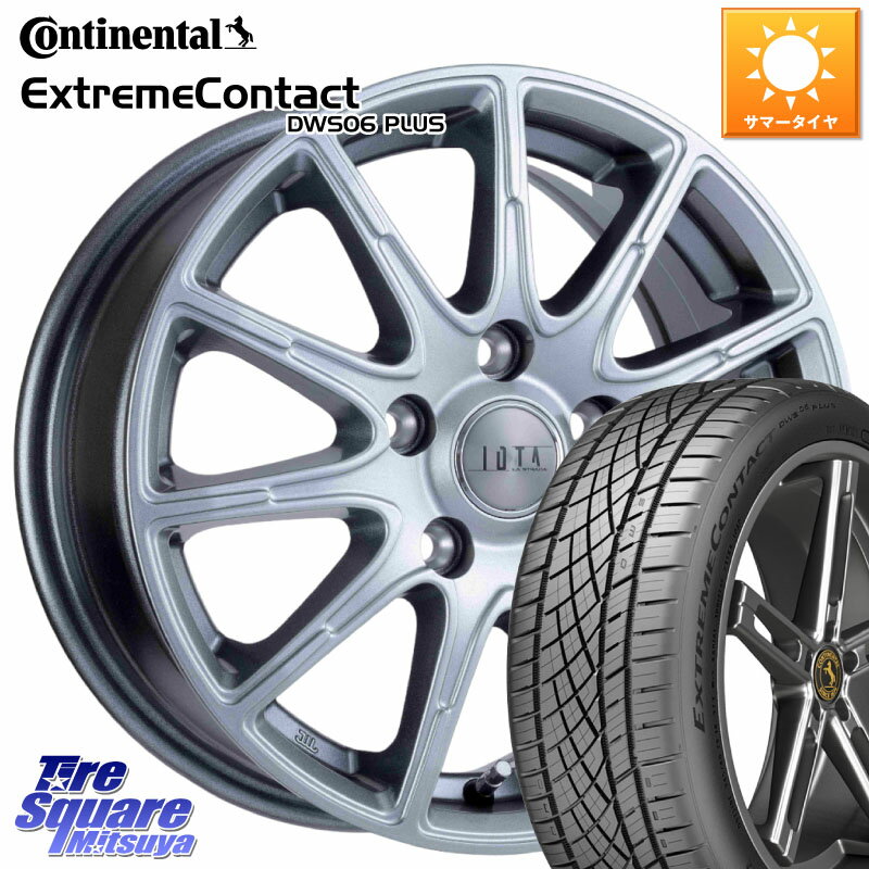 阿部商会 TIRADO IOTA イオタ ホイール 16インチ 16 X 6.5J +45 5穴 100 コンチネンタル ExtremeContact DWS06 PLUS エクストリームコンタクト 205/55R16 210系カローラスポーツ 50系プリウス