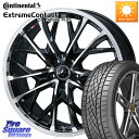 WEDS LEONIS MV レオニス MV ホイール 19インチ 19 X 7.5J +47 5穴 114.3 コンチネンタル ExtremeContact DWS06 PLUS エクストリームコンタクト 225/40R19 90系ノア ヴォクシー 60系プリウス ヤリスクロス P15キックス RC系オデッセイ前期