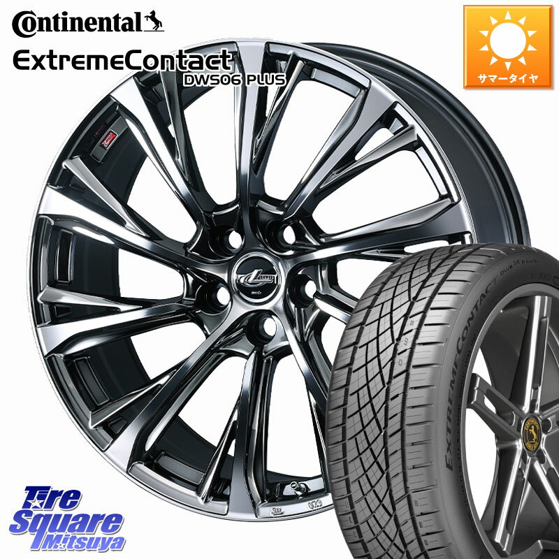 WEDS LEONIS JG レオニスJG ホイール 18インチ 18 X 8.0J +42 5穴 114.3 コンチネンタル ExtremeContact DWS06 PLUS エクストリームコンタクト 245/45R18