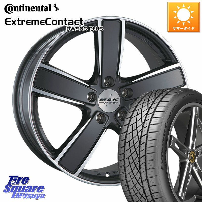 阿部商会 MAK TURISMO-FF ホイール 20インチ 20 X 9.0J(PORSCHE CAYENNE E3K) +50 5穴 130 コンチネンタル ExtremeContact DWS06 PLUS エクストリームコンタクト 275/45R20 ポルシェ カイエン