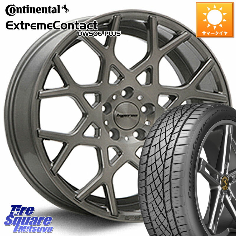 MLJ huperion ハイペリオン CVZ ホイール 20インチ 20 X 8.5J +35 5穴 114.3 コンチネンタル ExtremeContact DWS06 PLUS エクストリームコンタクト 245/45R20