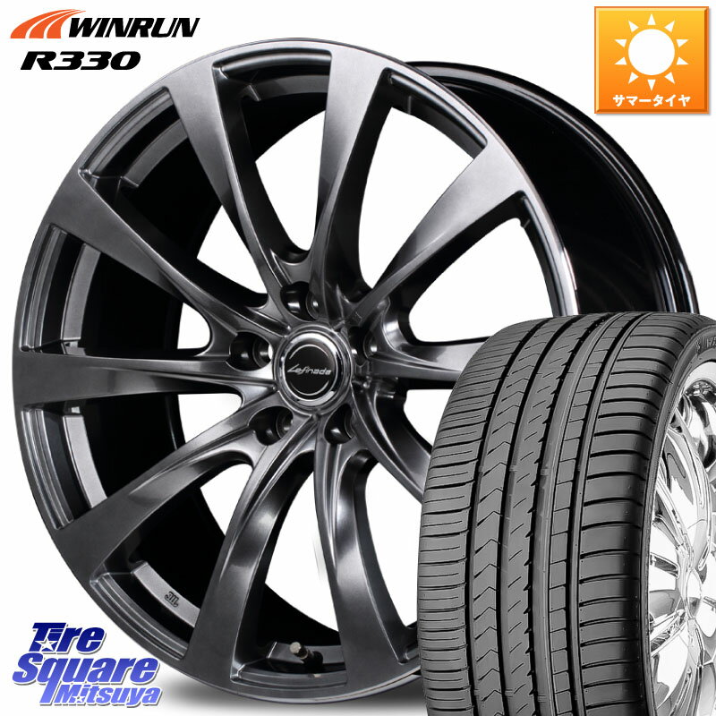 MANARAY MOTION2 平座仕様(トヨタ・レクサス専用)MID Lefinada ホイール 20 X 8.5J +35 5穴 114.3 WINRUN R330 サマータイヤ 245/45R20