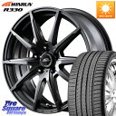 MANARAY MID SCHNEIDER シュナイダー SLS ホイール 16インチ 16 X 6.5J +48 5穴 114.3 WINRUN R330 サマータイヤ 205/55R16 GU系インプレッサ(2)