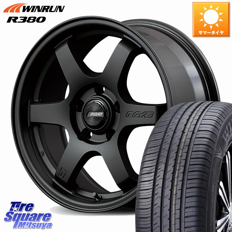 RAYS 【欠品次回2~3月】 gramLIGHTS 57DR-X2 ホイール 16インチ 16 X 7.0J +40 5穴 114.3 WINRUN R380 サマータイヤ 205/65R16 10系アルファード 70系カムリ