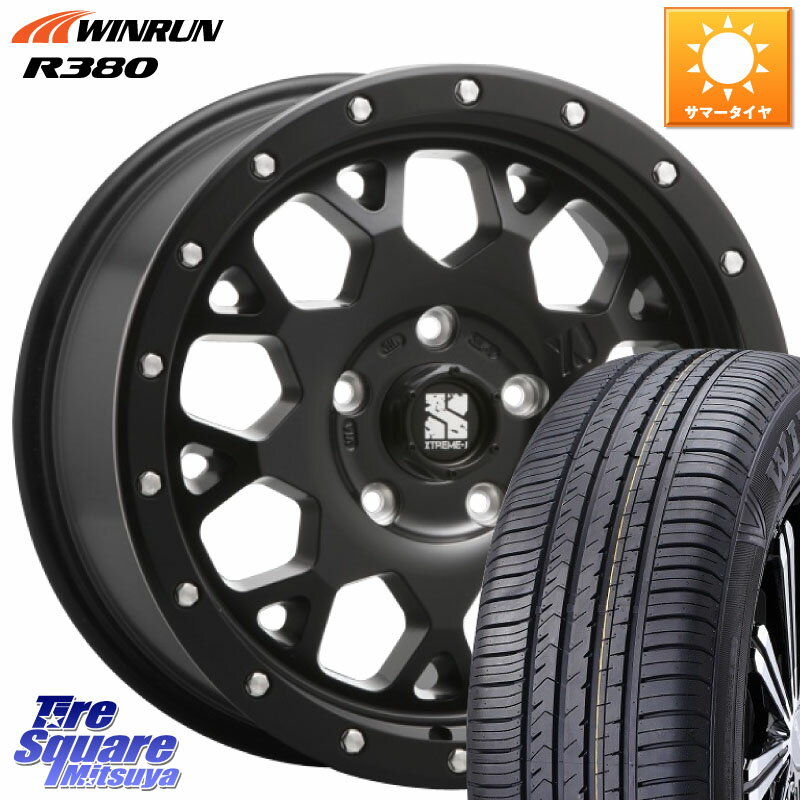 MLJ XJ04 XTREME-J エクストリームJ ホイール 16インチ 16 X 6.5J(US) +35 5穴 110 WINRUN R380 サマータイヤ 215/65R16