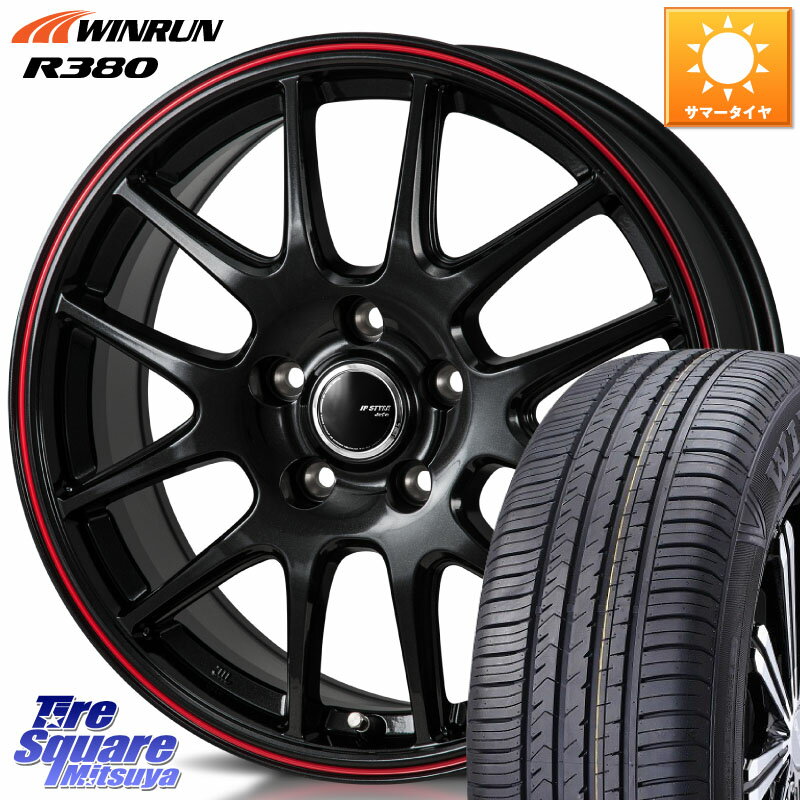 楽天タイヤスクエアミツヤMONZA JP STYLE Jefa ジェファ 16インチ 16 X 6.5J +53 5穴 114.3 WINRUN R380 サマータイヤ 215/60R16 WR-V CX-3 RC系オデッセイ前期