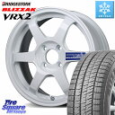 ブリヂストン ブリザック VRX2 スタッドレス ミツヤ ● 185/65R15 RAYS TE37 GRAVEL2 VOLK RACING 鍛造 ホイール 1...
