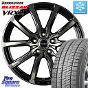 ブリヂストン ブリザック VRX2 スタッドレス ミツヤ ● 225/65R17 MANARAY MID EuroSpeed D.C.52 ホイール 17 X ...