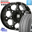 ブリヂストン ブリザック VRX2 スタッドレス ミツヤ ● 225/65R17 MLJ XJ06 XTREME-J エクストリームJ ホイール 17インチ 1...