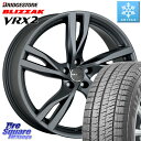 ブリヂストン ブリザック VRX2 スタッドレス ミツヤ ● 225/45R18 阿部商会 MAK STOCKHOLM ホイール 18インチ 18 X 8.0J(JAGUAR XE JA2 JA3) +45 5穴 108 ジャガー XE JAGUAR JA2**系
