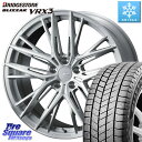 ブリヂストン ブリザック BLIZZAK VRX3 スタッドレス ミツヤ 245/45R18 WEDS F ZERO FZ-5 FZ5 鍛造 FORGED ホイ...