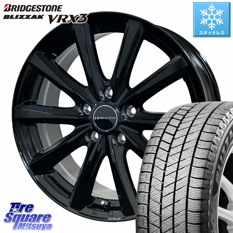 ブリヂストン BLIZZAK VRX3 ブリザック スタッドレス ミツヤ 215/70R16 コスミック DIAVOLETTO D.TEN ホイール 16インチ 16 X 6.5J +48 5穴 114.3 SK系フォレスター