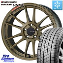 ブリヂストン ブリザック BLIZZAK VRX3 スタッドレス ミツヤ 245/45R18 ENKEI エンケイ Racing Revolution GTC0...