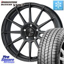 ブリヂストン ブリザック BLIZZAK VRX3 スタッドレス ミツヤ 245/45R18 ENKEI エンケイ PerformanceLine PF03 (...