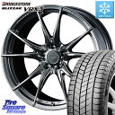 ブリヂストン ブリザック BLIZZAK VRX3 スタッドレス ミツヤ 225/40R18 WEDS F ZERO FZ-2 FZ2 鍛造 FORGED ホイール18インチ 18 X 8.0J(GR YARIS RZ) +45 5穴 114.3 GRヤリスRZビックキャリパー対応(RC18インチPKG含む)