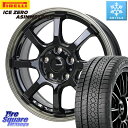 ピレリ ICE ZERO ASIMMETRICO 2024年製 数量限定 スタッドレス ミツヤ 205/55R16 HotStuff G-SPEED P-08 ...
