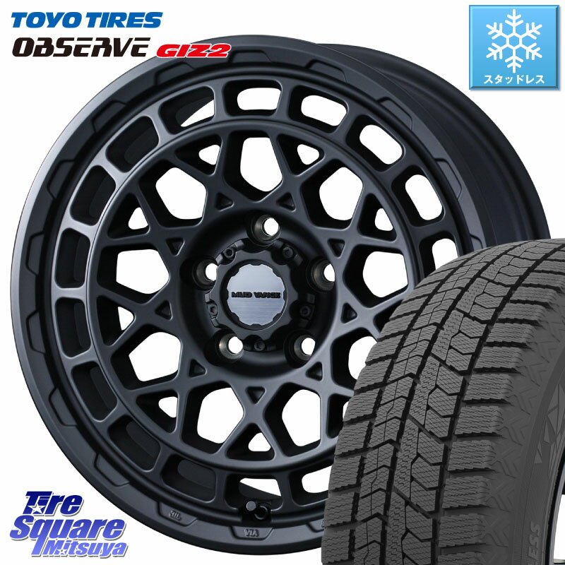 TOYO オブザーブ ギズ2 〇 2025年製 在庫● OBSERVE GIZ2 4本単位での販売 スタッドレス ミツヤ 215/45R17 WEDS MUDVANCE X TYPE M ホイール 17インチ 17 X 7.0J +38 5穴 114.3
