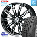 KENDA ケンダ KR36 ICETEC NEO アイステックネオ 2024年製 スタッドレスタイヤ 235/55R18 WEDS LEONIS レオニス G...