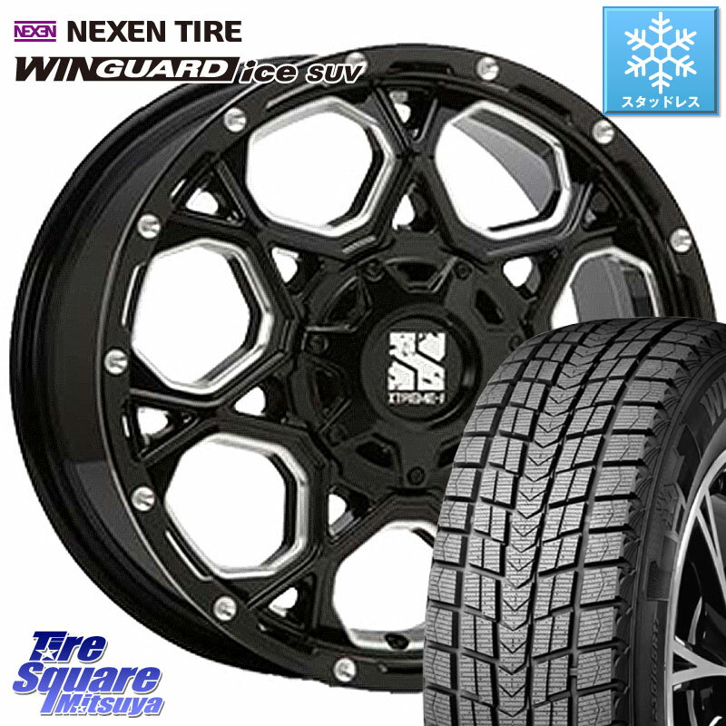 NEXEN WINGUARD ice SUV 2025年製 スタッドレス ミツヤ ネクセン ウィンガードアイスSUV 215/70R16 MLJ XJ06 XTREME-J エクストリームJ ホイール 16インチ 16 X 7.0J +50 5穴 114.3 SK系フォレスター