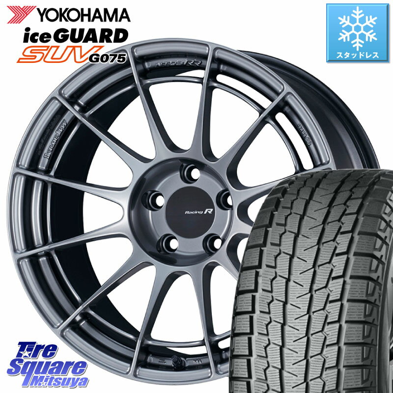 YOKOHAMA R1584 iceGUARD SUV G075 アイスガード ヨコハマ スタッドレス ミツヤ 235/65R17 ENKEI エンケイ Racing Revolution NT03RR ホイール 17 X 7.5J +50 5穴 114.3