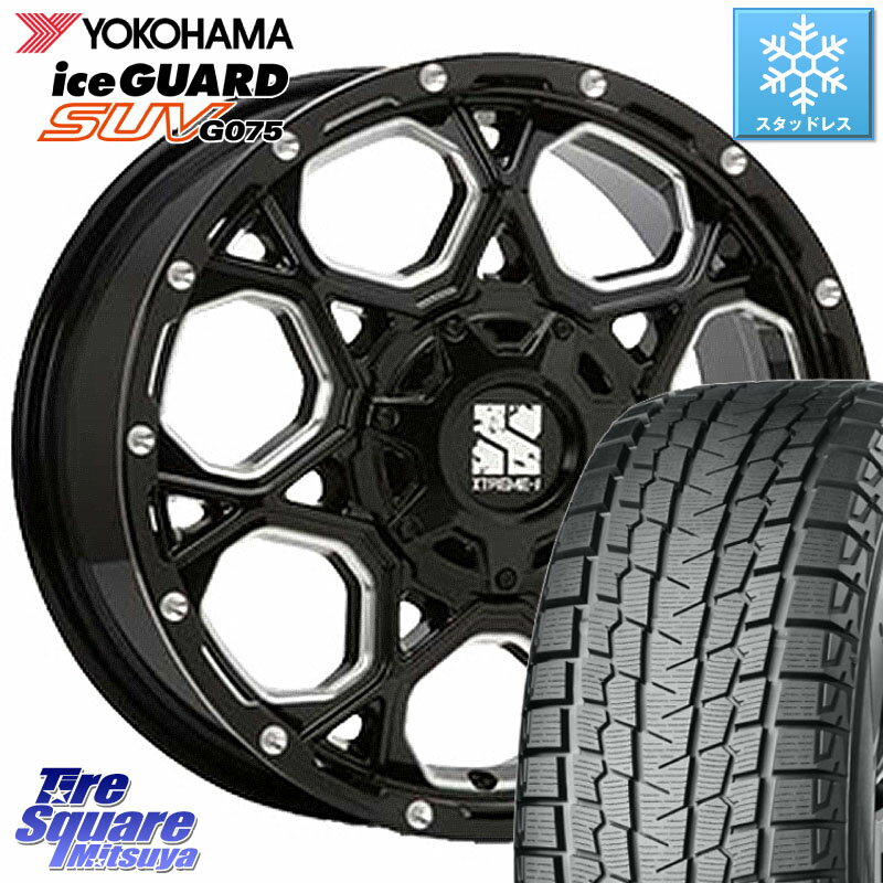 YOKOHAMA R1572 iceGUARD SUV G075 アイスガード ヨコハマ スタッドレス ミツヤ 215/70R16 MLJ XJ06 XTREME-J エクストリームJ ホイール 16インチ 16 X 7.0J +50 5穴 114.3 SK系フォレスター
