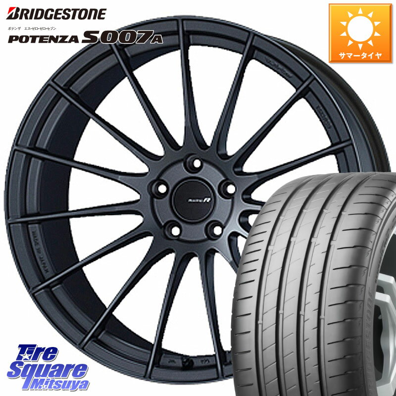 ENKEI エンケイ Racing Revolution RS05RR ホイール 20 X 8.5J +36 5穴 114.3 ブリヂストン POTENZA ポテンザ S007A 【正規品】 サマータイヤ 245/40R20 30系アルファード 30系ヴェルファイア 20系アルファード