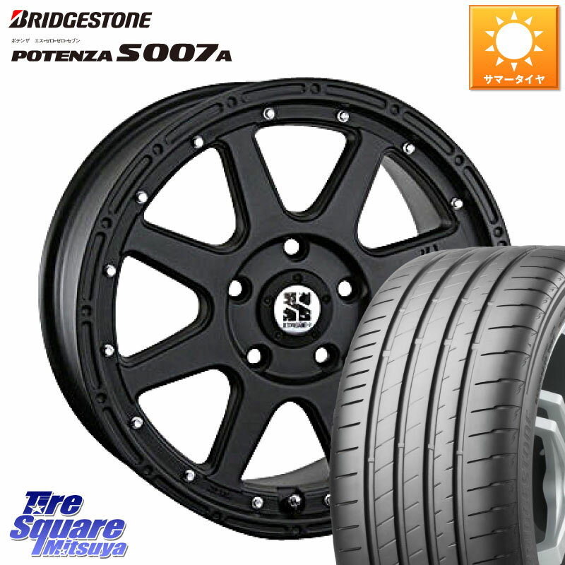 MLJ XTREME-J エクストリームJ ホイール 18インチ 18 X 8.0J +40 5穴 114.3 ブリヂストン POTENZA ポテ..