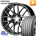 WORK ワーク EMOTION エモーション M8R GTK 17インチ 17 X 7.0J +53 5穴 100 ブリヂストン POTENZA ポテンザ S007A 【正規品】 サマータイヤ 205/55R17