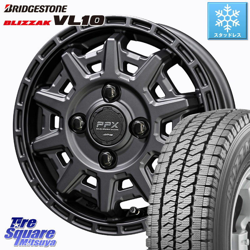 ブリヂストン BLIZZAK VL10 2025年製 在庫● ブリザック スタッドレス ミツヤ 145/80R12 80*78 KYOHO 【欠品次回12月上旬】PPX D10X ホイール 12インチ 12 X 3.5J +45 4穴 100 エブリイバン・キャリイ・スクラムバン・クリッパー(バン・トラック)