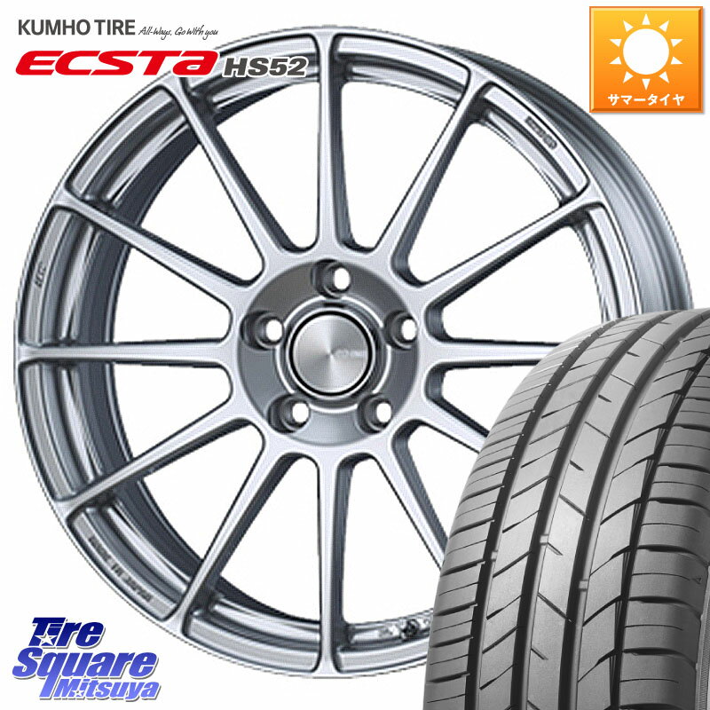 ENKEI エンケイ PerformanceLine PF03 ホイール 16 X 6.5J(MB W246) +45 5穴 112 KUMHO ECSTA HS52 エクスタ サマータイヤ 205/55R16 メルセデスベンツ Bクラス(W246)