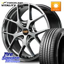 MANARAY MID RMP - 025F ホイール 19インチ 19 X 8.0J +45 5穴 114.3 FORCELAND ●サマーセール● Vitality F22 在庫● サマータイヤ 235/35ZR19 2025年製 235/35R19 90系ノア ヴォクシー プリウスアルファ FL系シビック