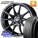 WEDS SA-25R PSB ウェッズ スポーツ ホイール 18インチ 18 X 7.5J +35 5穴 114.3 FORCELAND ●サマーセール● V...