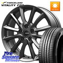 KOSEI クレイシズVS6 QRA711Gホイール 17 X 7.0J +48 5穴 114.3 FORCELAND ●サマーセール● Vitality F2...