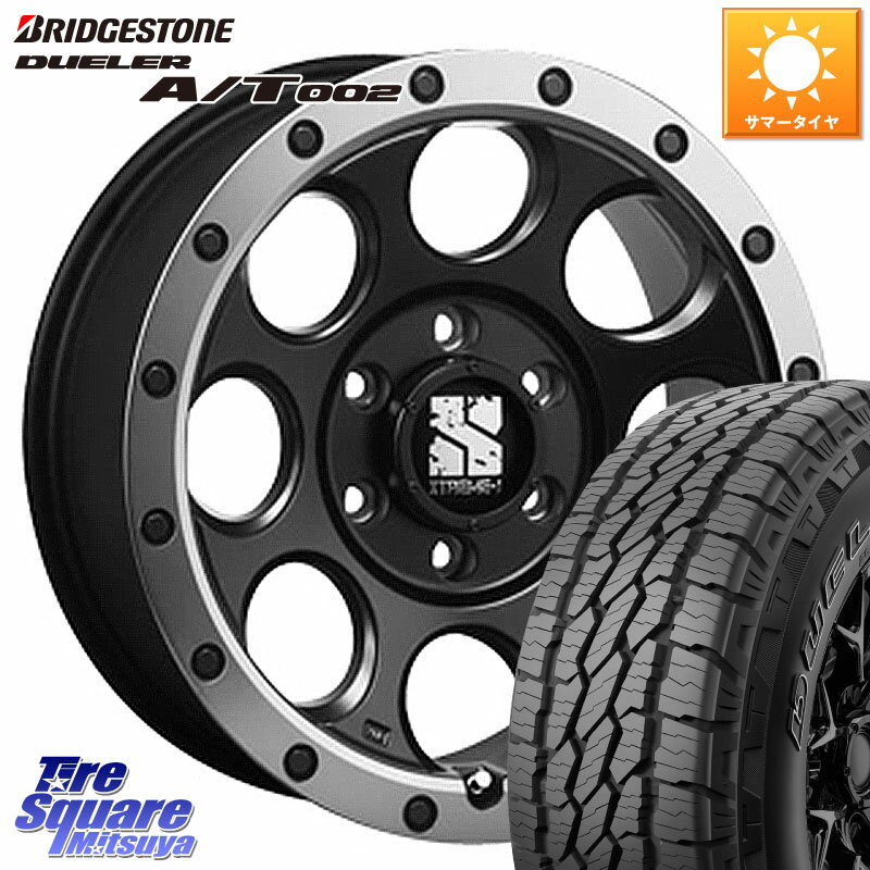 MLJ XJ03 エクストリームJ XTREME-J ホイール 18インチ 18 X 8.0J(US) +20 6穴 139.7 ブリヂストン DUELER デューラー AT002 A/T002 サマータイヤ 265/60R18