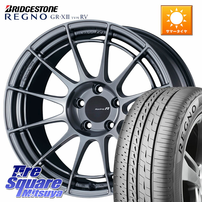 ENKEI エンケイ Racing Revolution NT03RR ホイール 18 X 8.0J(BMW F32 F33) +34 5穴 120 ブリヂストン REGNO GR-X3 TYPE RV GRX3RV GR-XIII サマータイヤ 225/45R18 BMW 4シリーズ F32 F33 F36