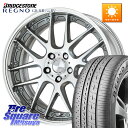 WORK Lanvec LM7 O Disk 19インチ 2ピース 19 X 8.0J +35 5穴 114.3 ブリヂストン REGNO GR-X3 TYPE RV GRX3RV GR-XIII サマータイヤ 235/50R19