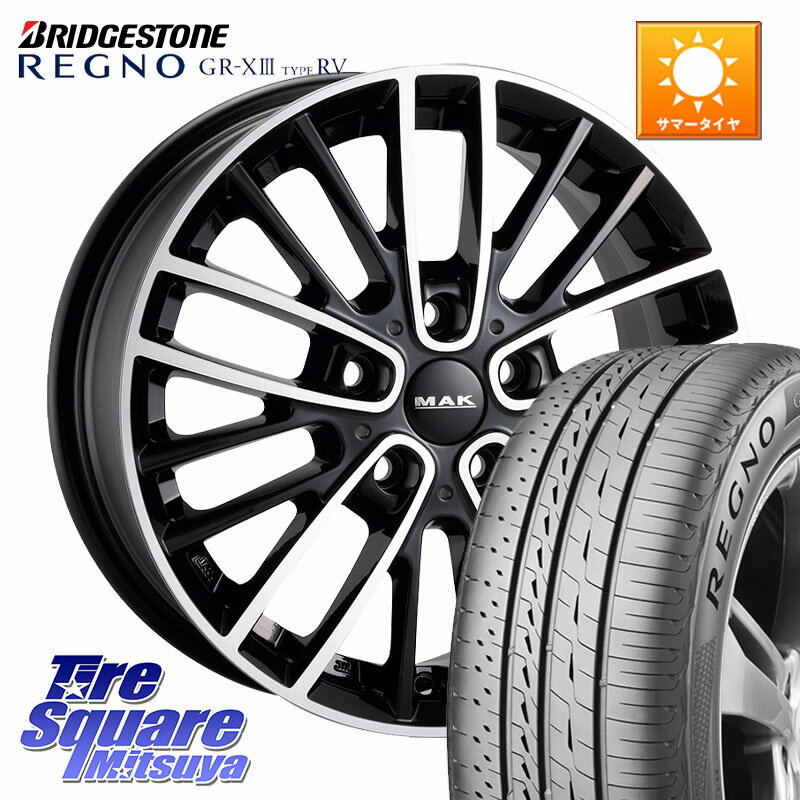 阿部商会 MAK CHELSE ホイール 17インチ 17 X 7.5J(MINI U25) +42 5穴 112 ブリヂストン REGNO GR-X3 TYPE RV GRX3RV GR-XIII サマータイヤ 225/60R17 MINI ミニ カントリーマン U25※ホイール注文時は「TRIM」種別を必ずお知らせください