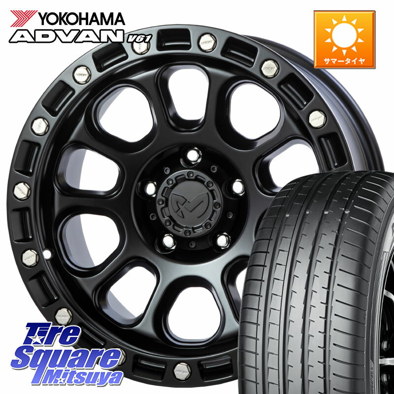 MKW M204 ブラックキャット 在庫● 17インチ ★サマーセール★ 17 X 8.0J +38 5穴 114.3 YOKOHAMA R8642 ADVAN V61 ヨコハマ 225/60R17 30系アルファード 30系ヴェルファイア