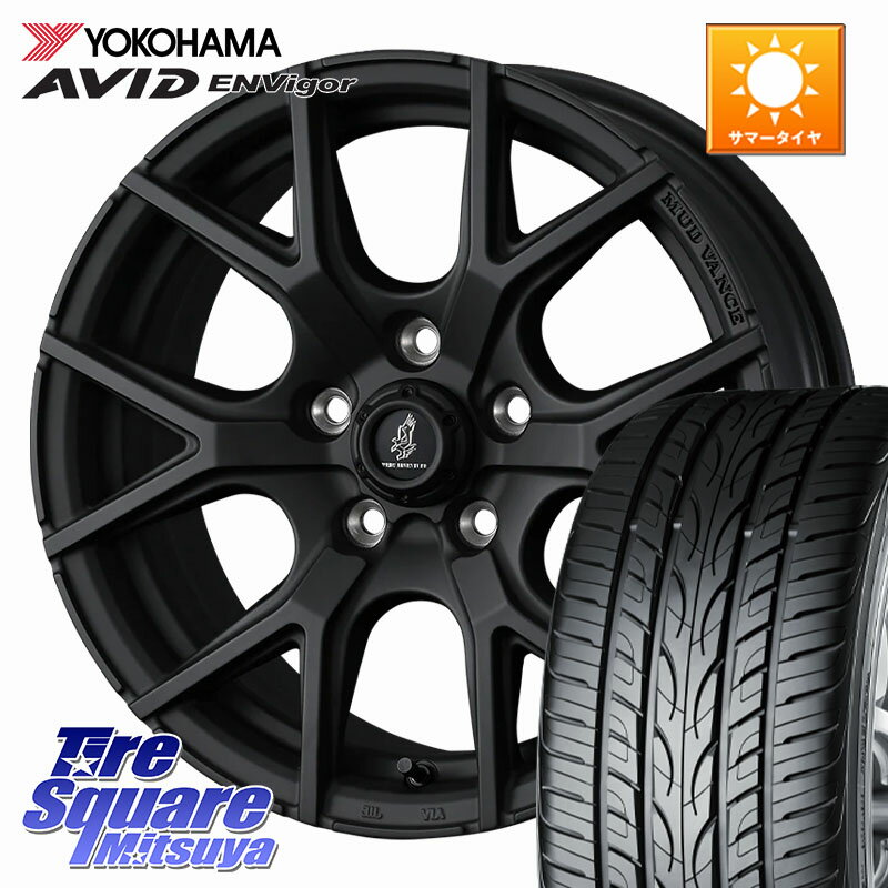 WEDS 【欠品次回01月上旬】 MUDVANCE SD ホイール 18インチ 18 X 7.5J +35 5穴 114.3 YOKOHAMA R9273 AVID ENVigor S321 ヨコハマ 225/55R18 デリカD:5