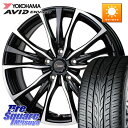 HotStuff Chronus クロノス CH-110 CH110 ホイール 19インチ 19 X 8.0J +35 5穴 114.3 YOKOHAMA R7345 ヨコハマ AVID ENVigor S321 225/40R19