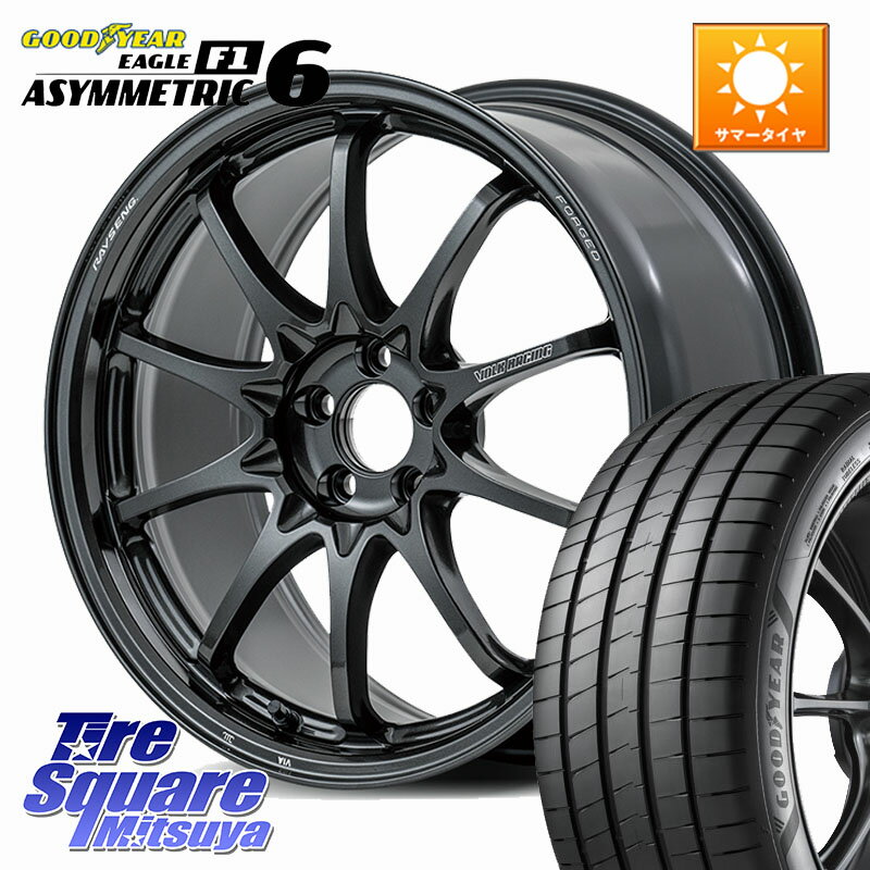 RAYS 【欠品次回2~3月】 CE28N-plus VOLK RACING 鍛造 ホイール 18インチ 18 X 8.5J +45 5穴 114.3 グッドイヤー EAGLE F1 ASYMMETRIC ..