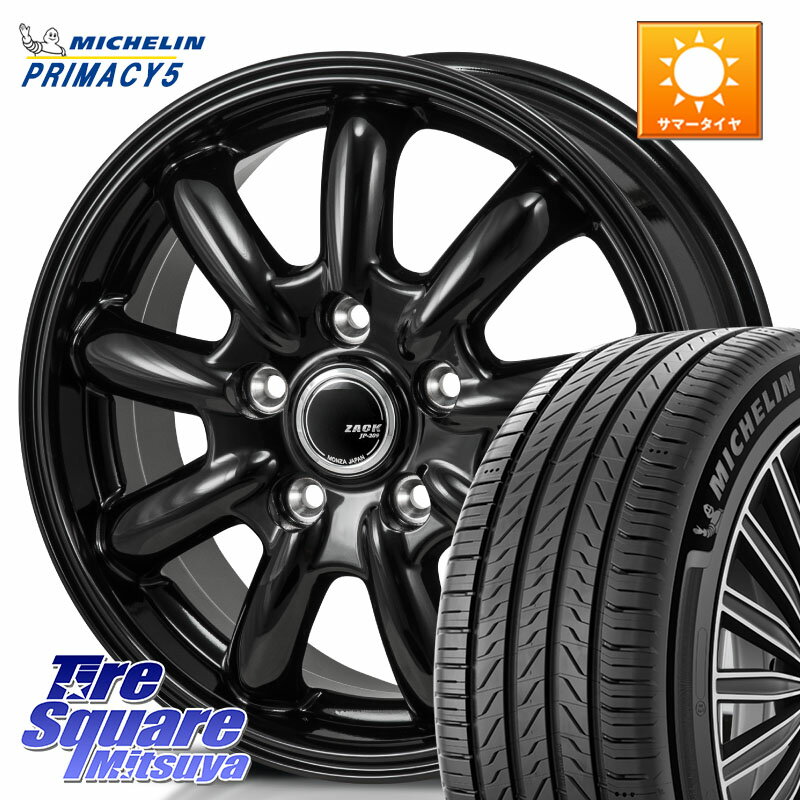 Japan三陽 ZACK JP-209 ホイール 16 X 6.5J +38 5穴 114.3 ミシュラン PRIMACY5 プライマシー5 96W XL 正規 205/60R16 90系ノア ヴォクシー プリウスアルファ RP6〜8ステップワゴン